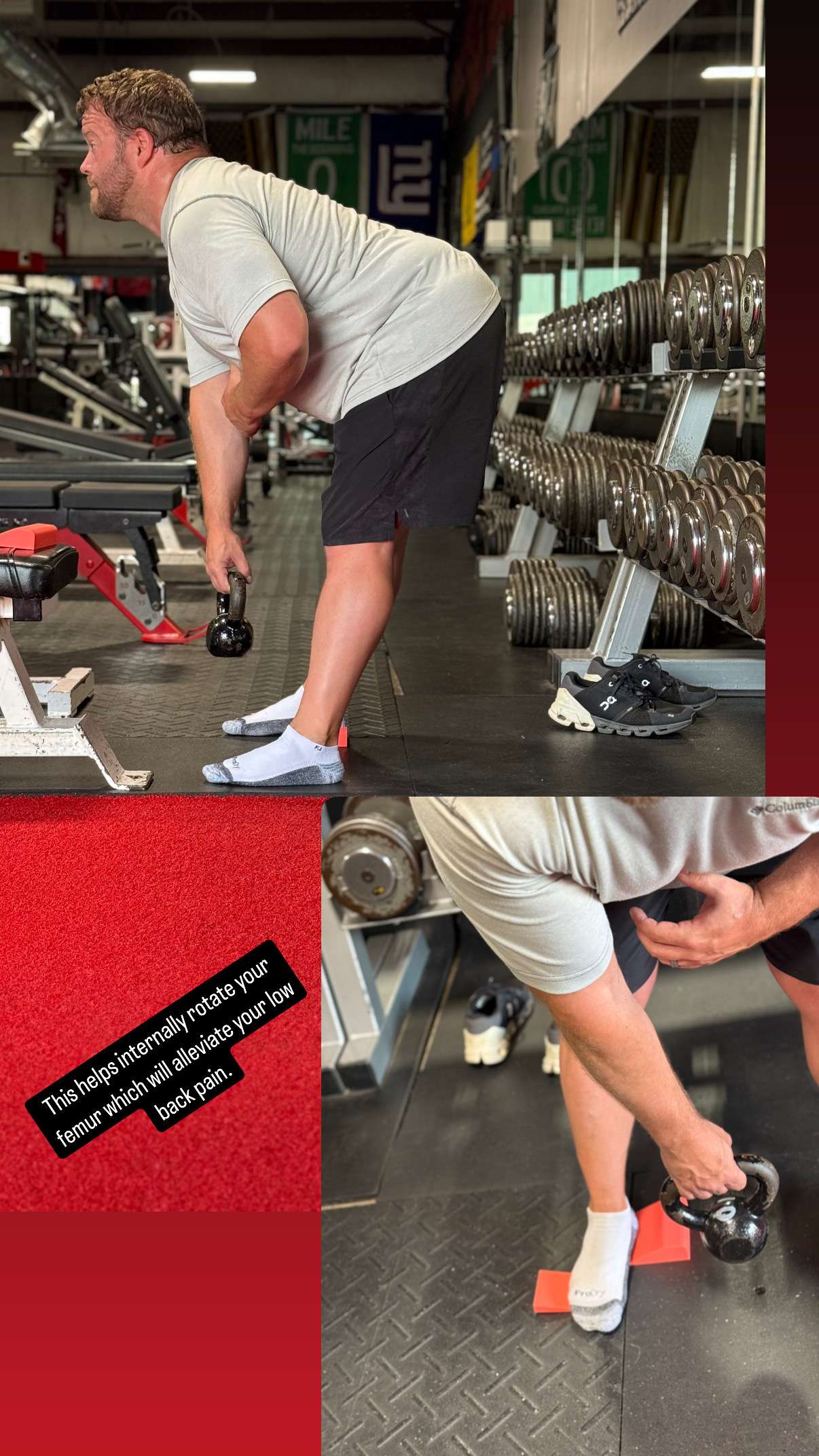Glute activation tools for athletes with Drew using proprioceptive training