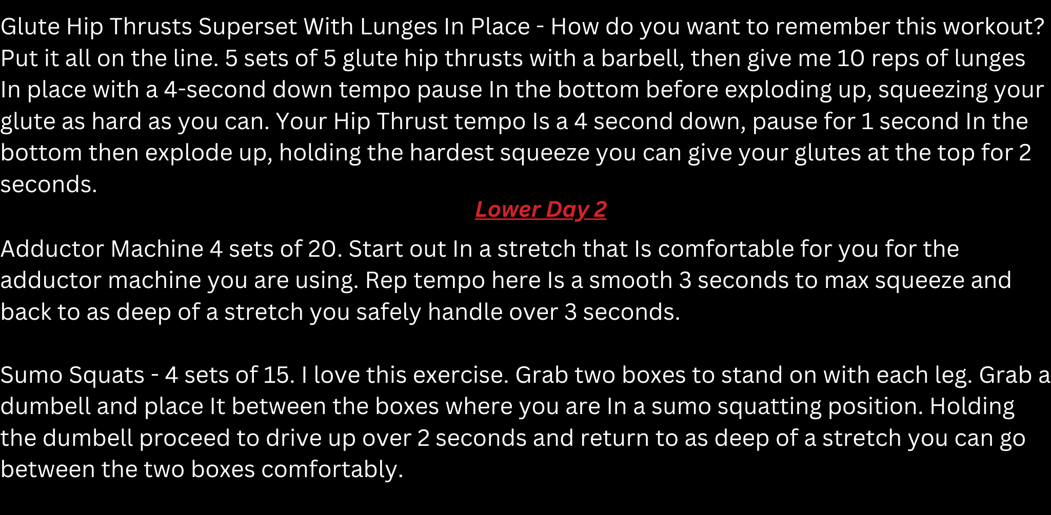 glute workouts